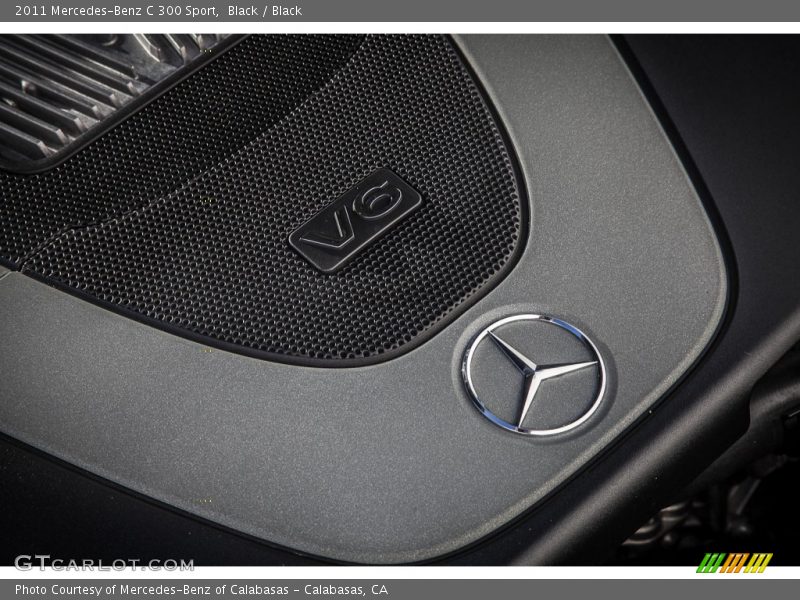 Black / Black 2011 Mercedes-Benz C 300 Sport