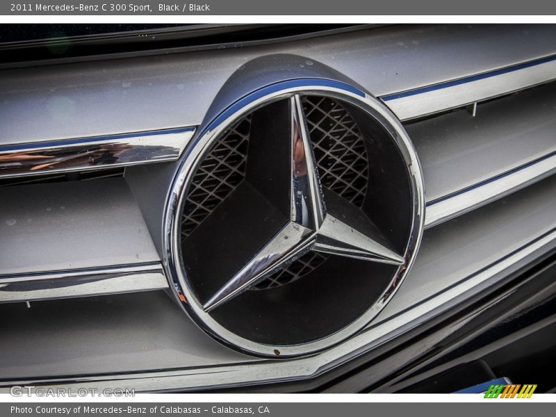 Black / Black 2011 Mercedes-Benz C 300 Sport