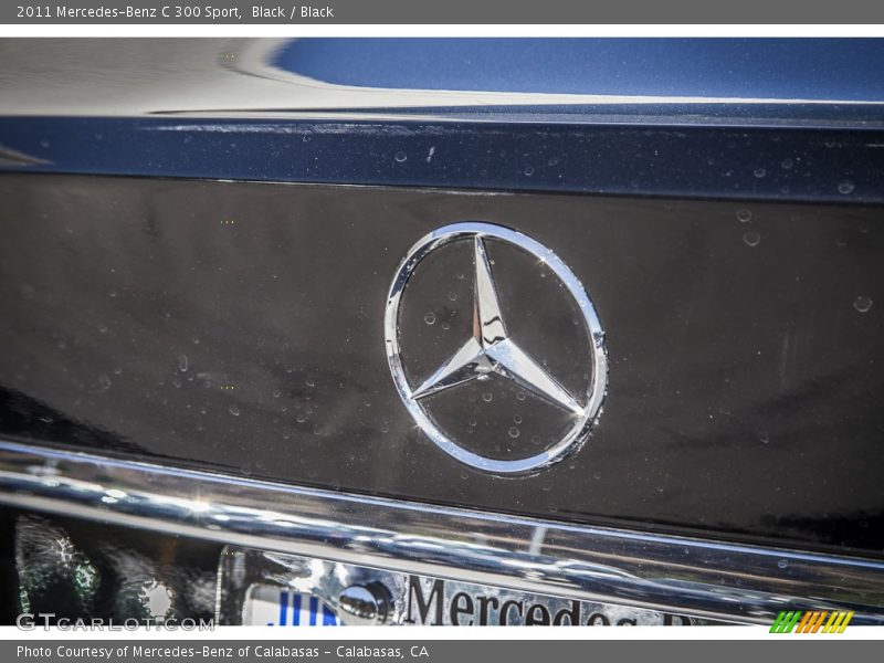 Black / Black 2011 Mercedes-Benz C 300 Sport