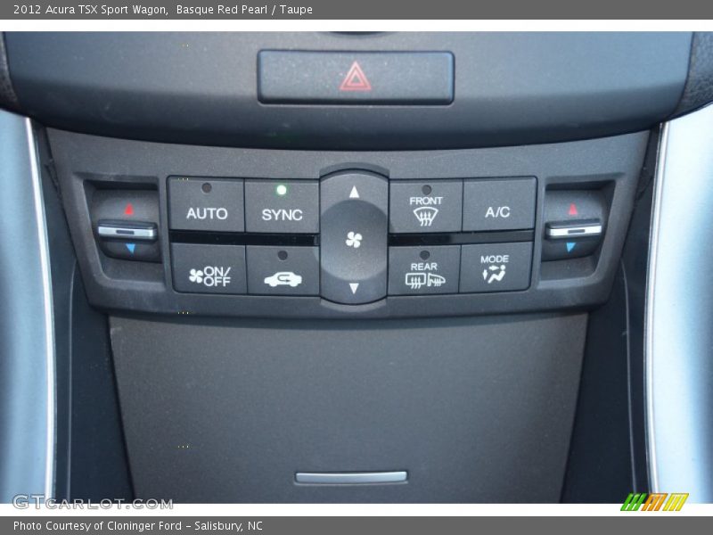 Basque Red Pearl / Taupe 2012 Acura TSX Sport Wagon
