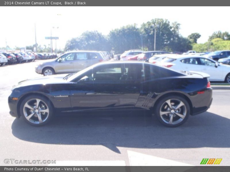 Black / Black 2014 Chevrolet Camaro LT Coupe