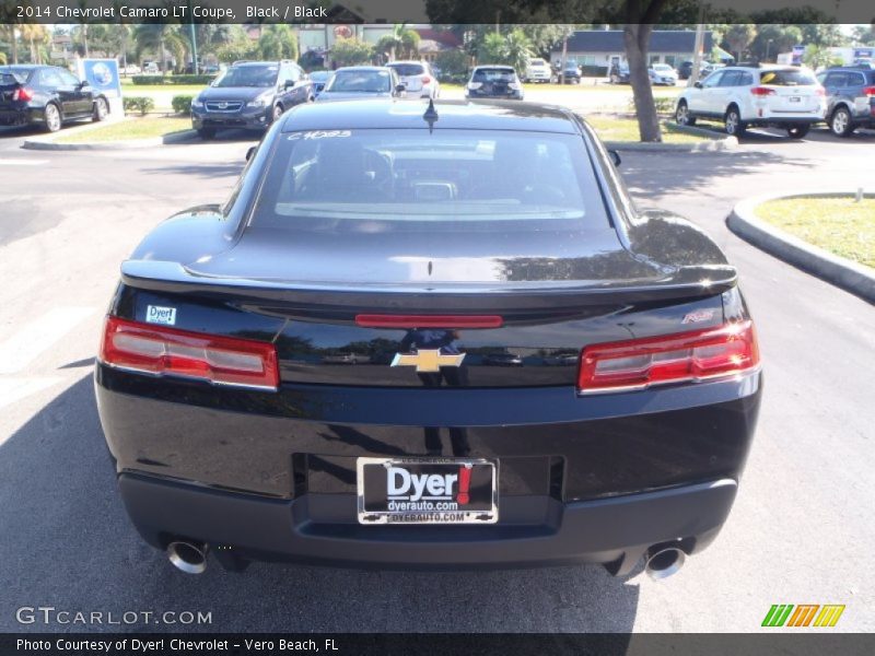 Black / Black 2014 Chevrolet Camaro LT Coupe