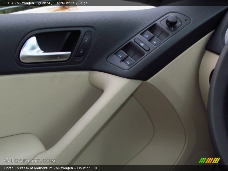 Candy White / Beige 2014 Volkswagen Tiguan SE