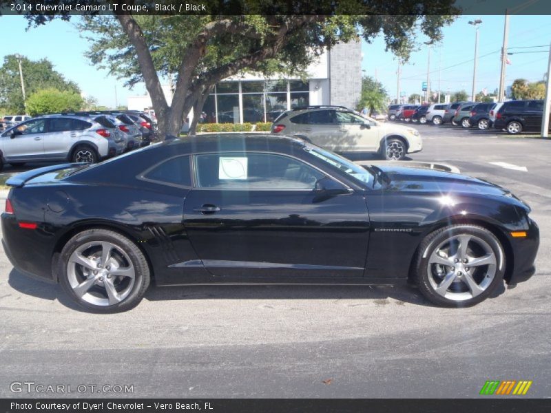 Black / Black 2014 Chevrolet Camaro LT Coupe