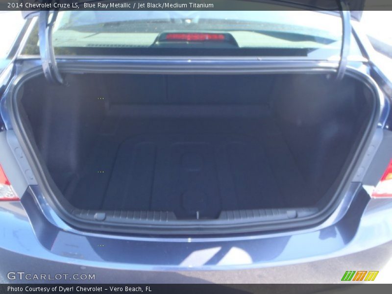 Blue Ray Metallic / Jet Black/Medium Titanium 2014 Chevrolet Cruze LS