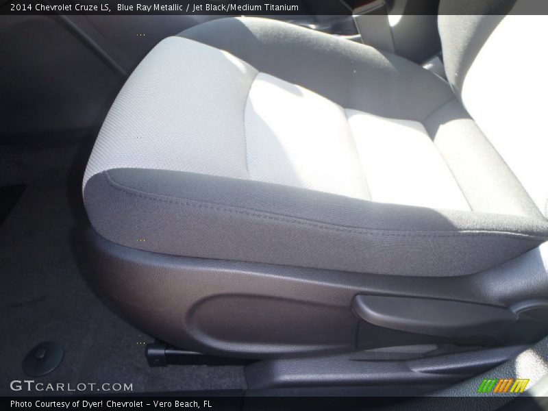 Blue Ray Metallic / Jet Black/Medium Titanium 2014 Chevrolet Cruze LS