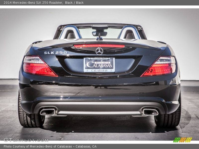 Black / Black 2014 Mercedes-Benz SLK 250 Roadster