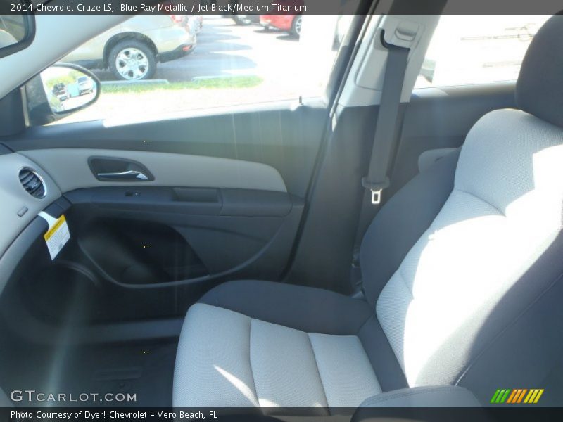 Blue Ray Metallic / Jet Black/Medium Titanium 2014 Chevrolet Cruze LS