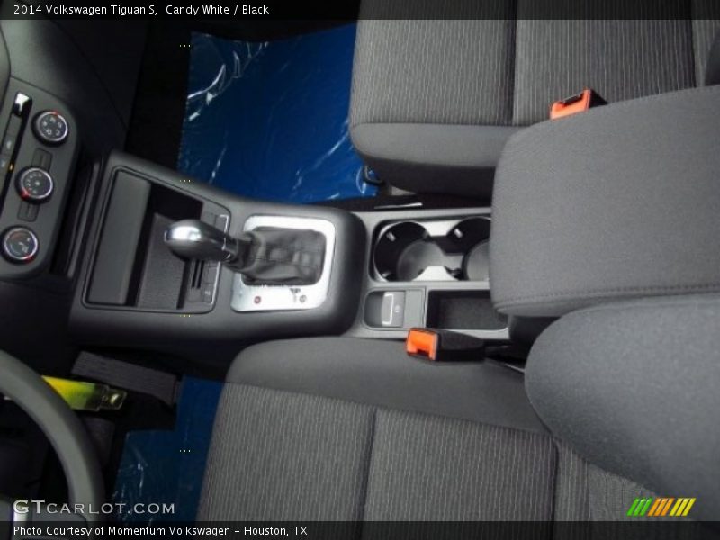 Candy White / Black 2014 Volkswagen Tiguan S