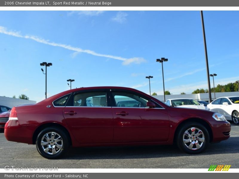Sport Red Metallic / Neutral Beige 2006 Chevrolet Impala LT
