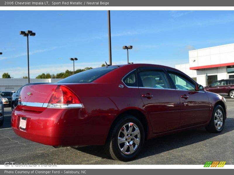 Sport Red Metallic / Neutral Beige 2006 Chevrolet Impala LT