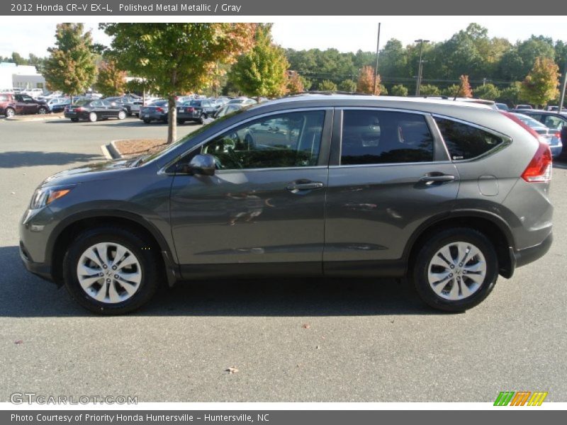 Polished Metal Metallic / Gray 2012 Honda CR-V EX-L