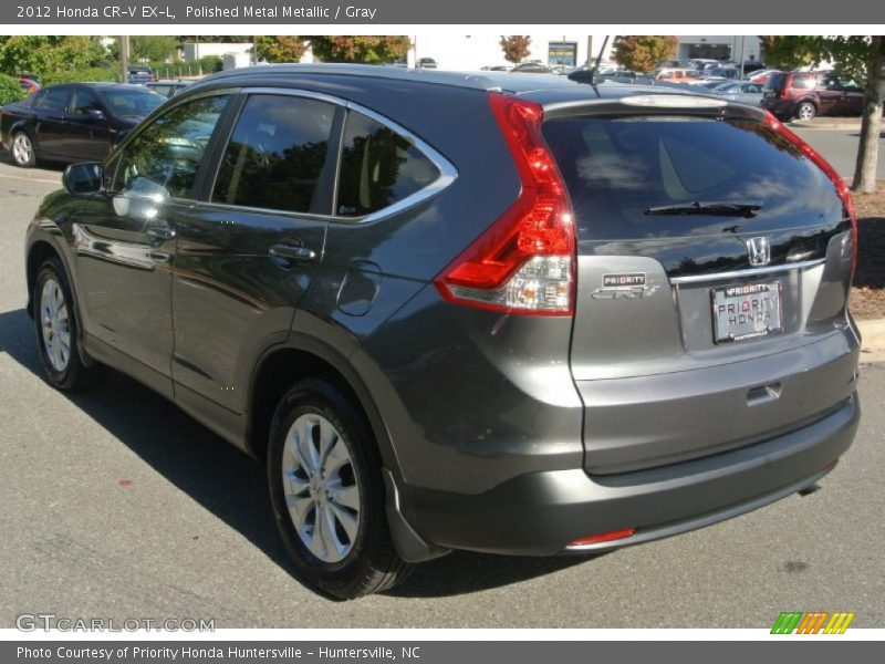 Polished Metal Metallic / Gray 2012 Honda CR-V EX-L