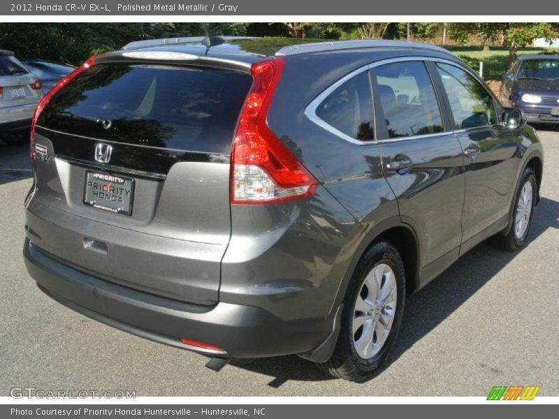 Polished Metal Metallic / Gray 2012 Honda CR-V EX-L