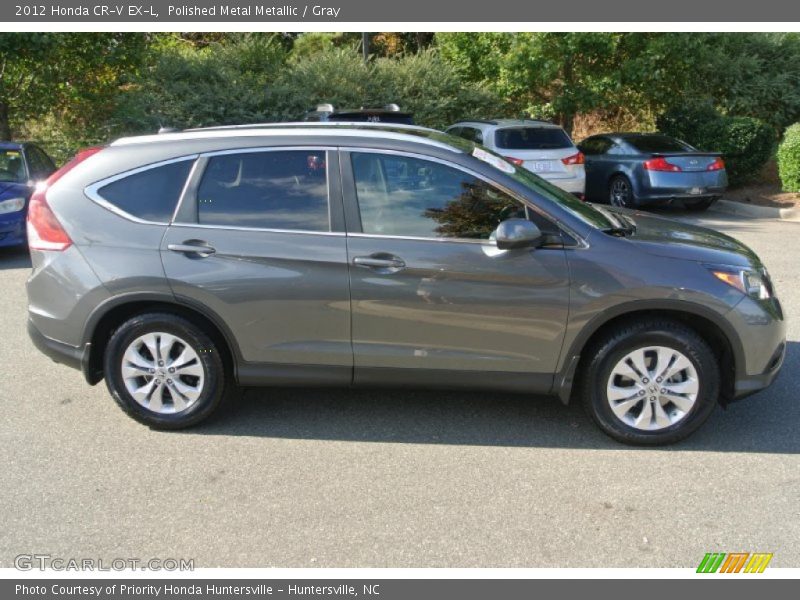 Polished Metal Metallic / Gray 2012 Honda CR-V EX-L