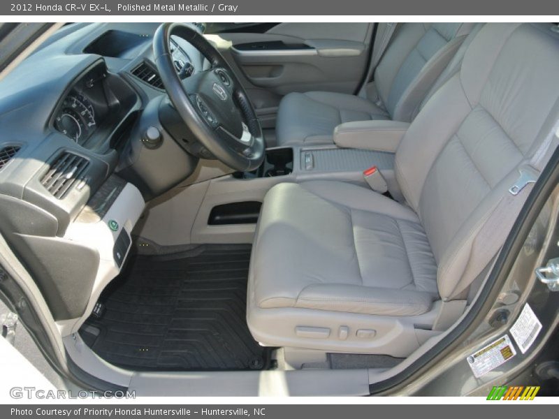 Polished Metal Metallic / Gray 2012 Honda CR-V EX-L