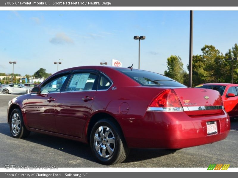 Sport Red Metallic / Neutral Beige 2006 Chevrolet Impala LT