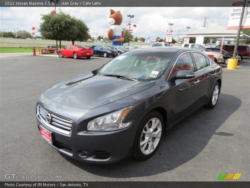 Ocean Gray / Cafe Latte 2012 Nissan Maxima 3.5 S