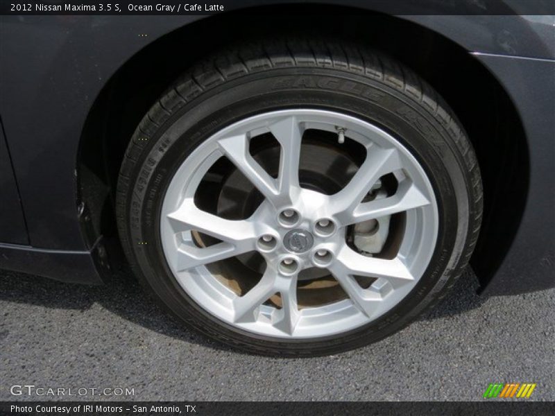 Ocean Gray / Cafe Latte 2012 Nissan Maxima 3.5 S