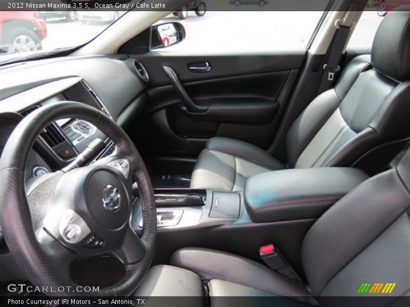 Ocean Gray / Cafe Latte 2012 Nissan Maxima 3.5 S