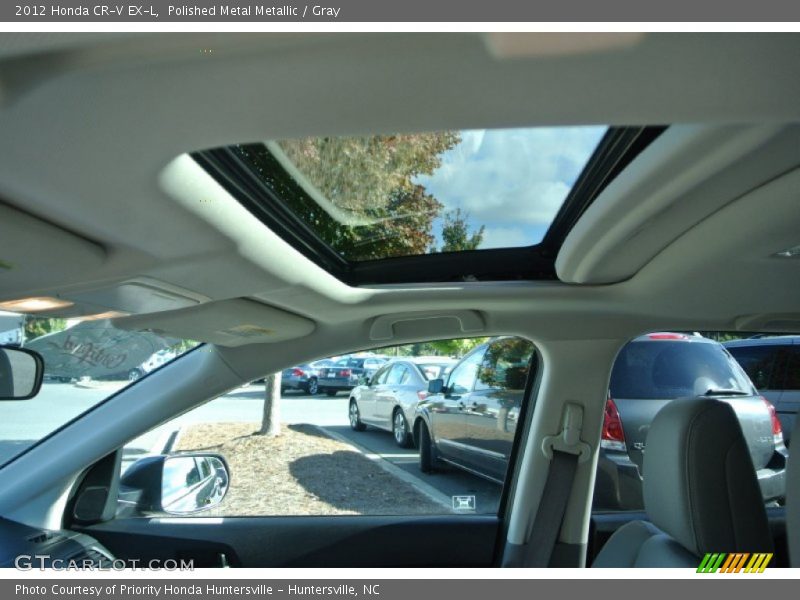 Polished Metal Metallic / Gray 2012 Honda CR-V EX-L