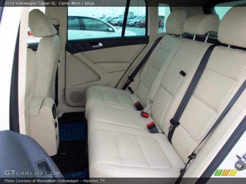 Candy White / Beige 2014 Volkswagen Tiguan SE