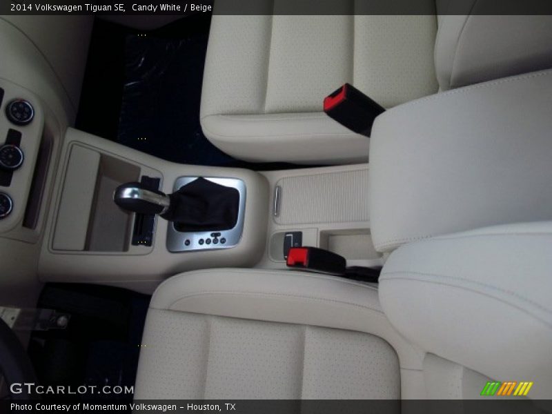 Candy White / Beige 2014 Volkswagen Tiguan SE