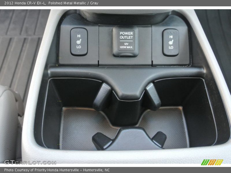 Polished Metal Metallic / Gray 2012 Honda CR-V EX-L