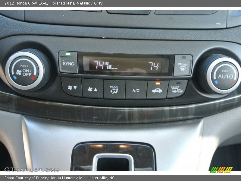 Polished Metal Metallic / Gray 2012 Honda CR-V EX-L