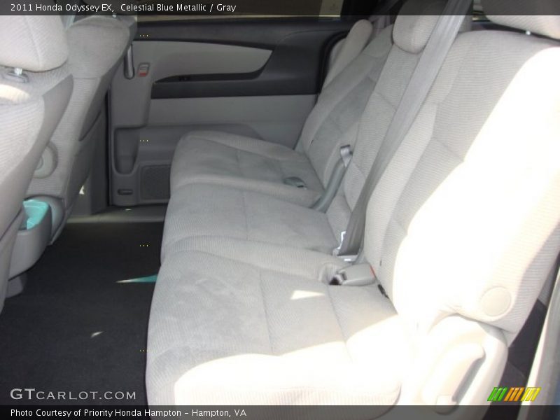Celestial Blue Metallic / Gray 2011 Honda Odyssey EX