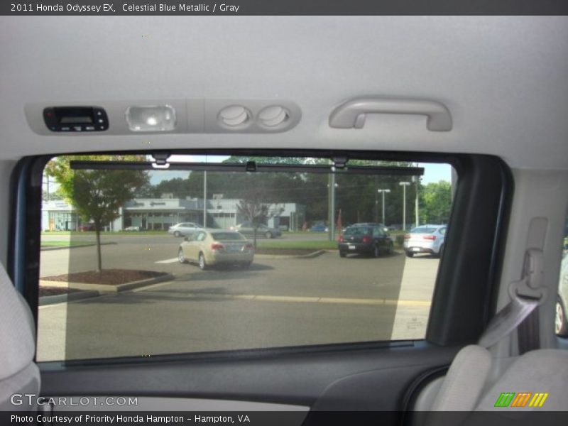 Celestial Blue Metallic / Gray 2011 Honda Odyssey EX