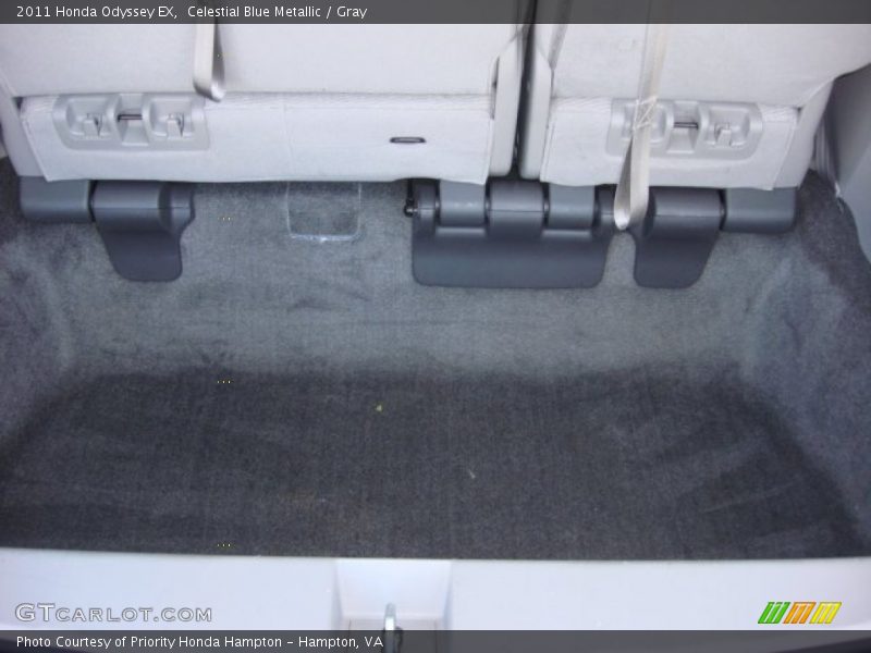 Celestial Blue Metallic / Gray 2011 Honda Odyssey EX