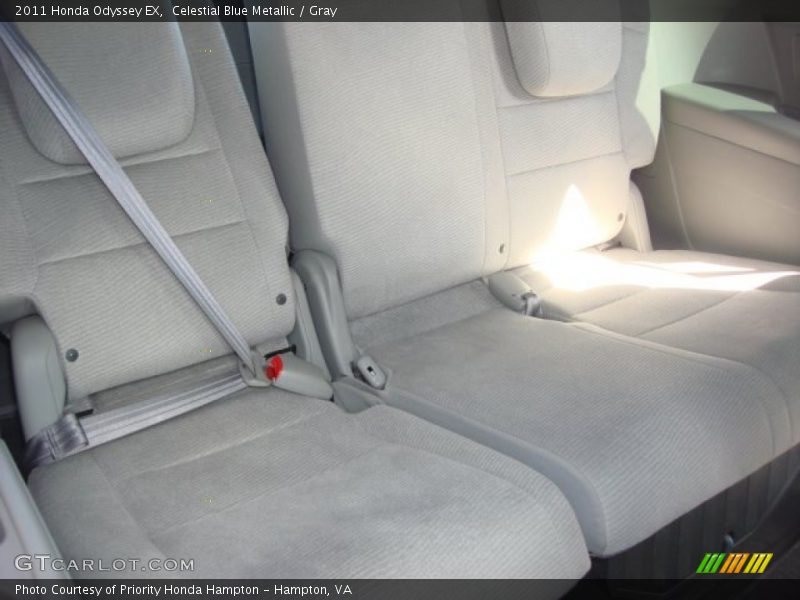 Celestial Blue Metallic / Gray 2011 Honda Odyssey EX