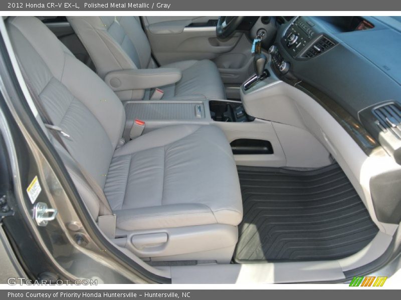 Polished Metal Metallic / Gray 2012 Honda CR-V EX-L