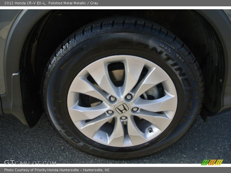 Polished Metal Metallic / Gray 2012 Honda CR-V EX-L