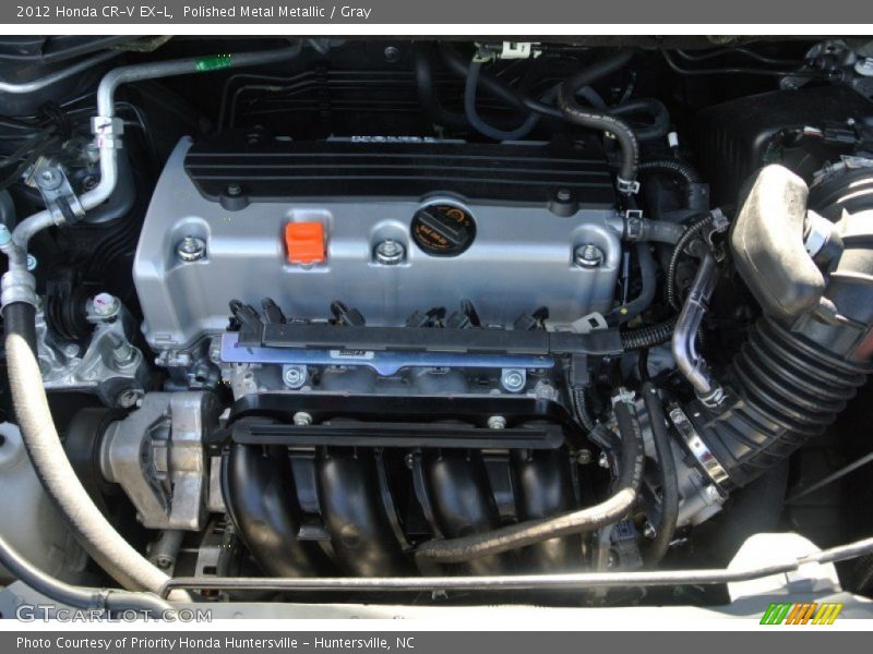 Polished Metal Metallic / Gray 2012 Honda CR-V EX-L