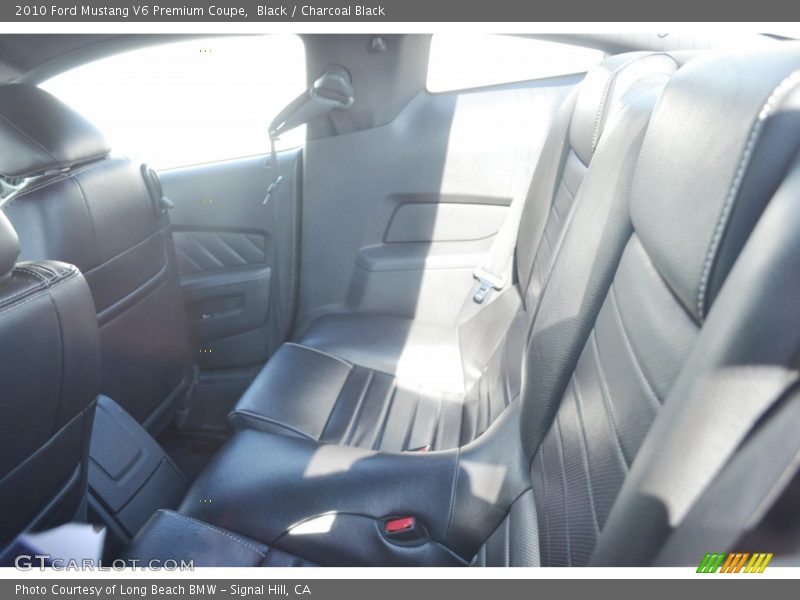 Black / Charcoal Black 2010 Ford Mustang V6 Premium Coupe