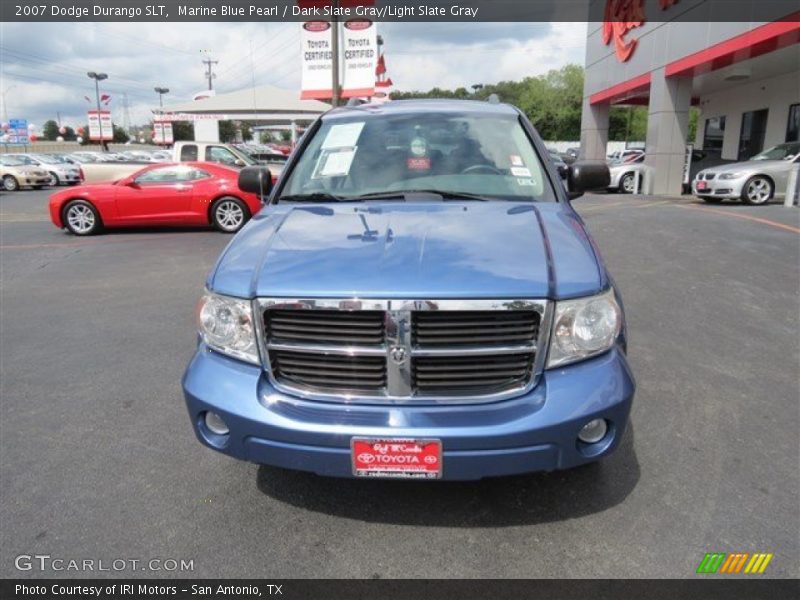 Marine Blue Pearl / Dark Slate Gray/Light Slate Gray 2007 Dodge Durango SLT