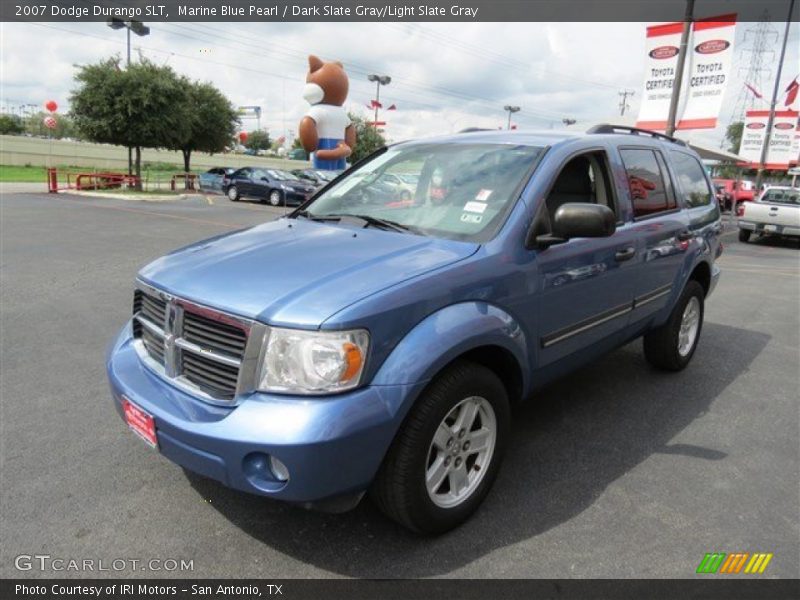 Marine Blue Pearl / Dark Slate Gray/Light Slate Gray 2007 Dodge Durango SLT