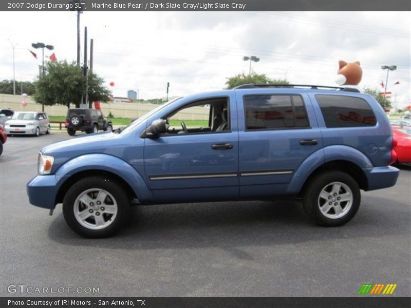Marine Blue Pearl / Dark Slate Gray/Light Slate Gray 2007 Dodge Durango SLT
