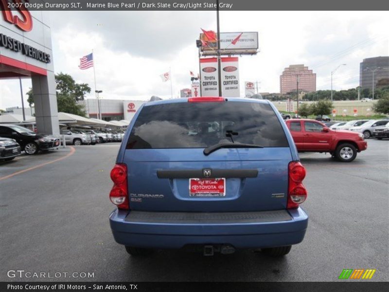 Marine Blue Pearl / Dark Slate Gray/Light Slate Gray 2007 Dodge Durango SLT
