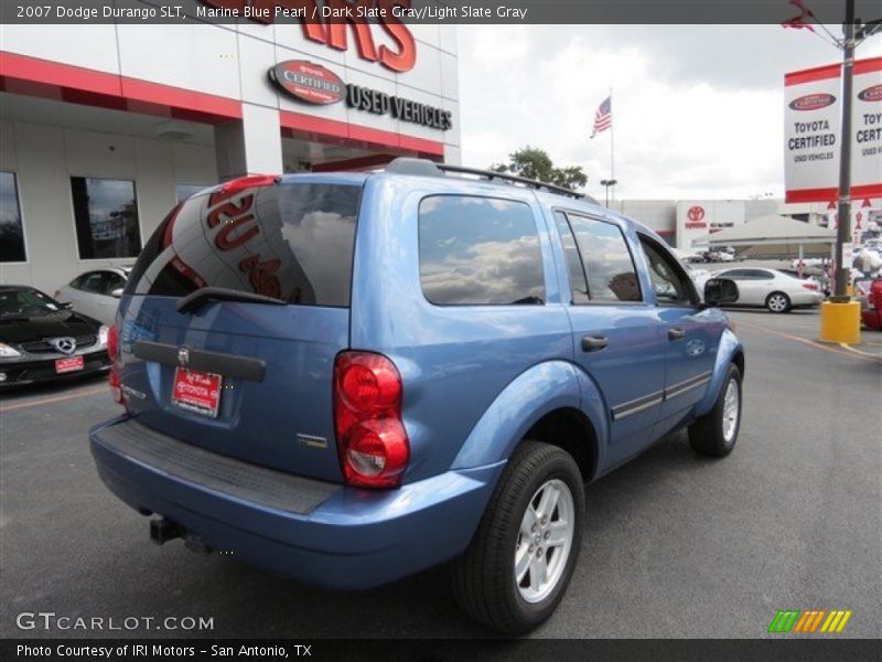 Marine Blue Pearl / Dark Slate Gray/Light Slate Gray 2007 Dodge Durango SLT