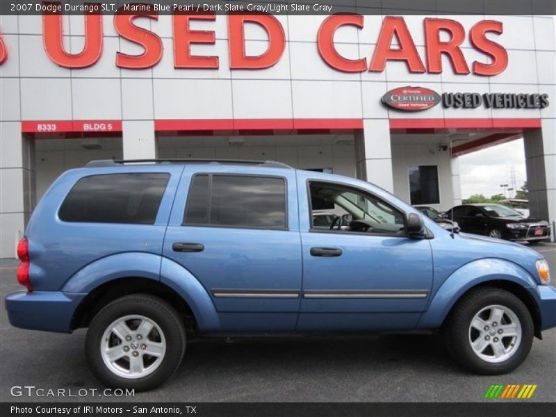 Marine Blue Pearl / Dark Slate Gray/Light Slate Gray 2007 Dodge Durango SLT