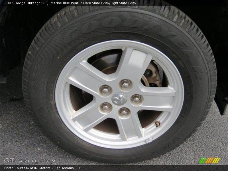 Marine Blue Pearl / Dark Slate Gray/Light Slate Gray 2007 Dodge Durango SLT
