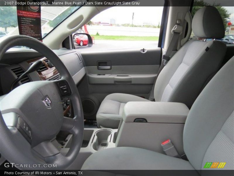 Marine Blue Pearl / Dark Slate Gray/Light Slate Gray 2007 Dodge Durango SLT