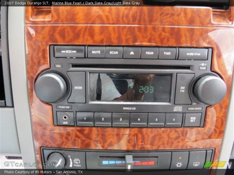 Marine Blue Pearl / Dark Slate Gray/Light Slate Gray 2007 Dodge Durango SLT