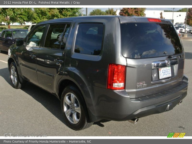 Polished Metal Metallic / Gray 2012 Honda Pilot EX-L