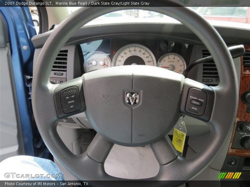 Marine Blue Pearl / Dark Slate Gray/Light Slate Gray 2007 Dodge Durango SLT