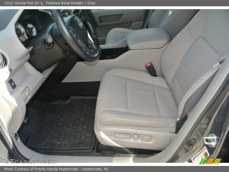 Polished Metal Metallic / Gray 2012 Honda Pilot EX-L