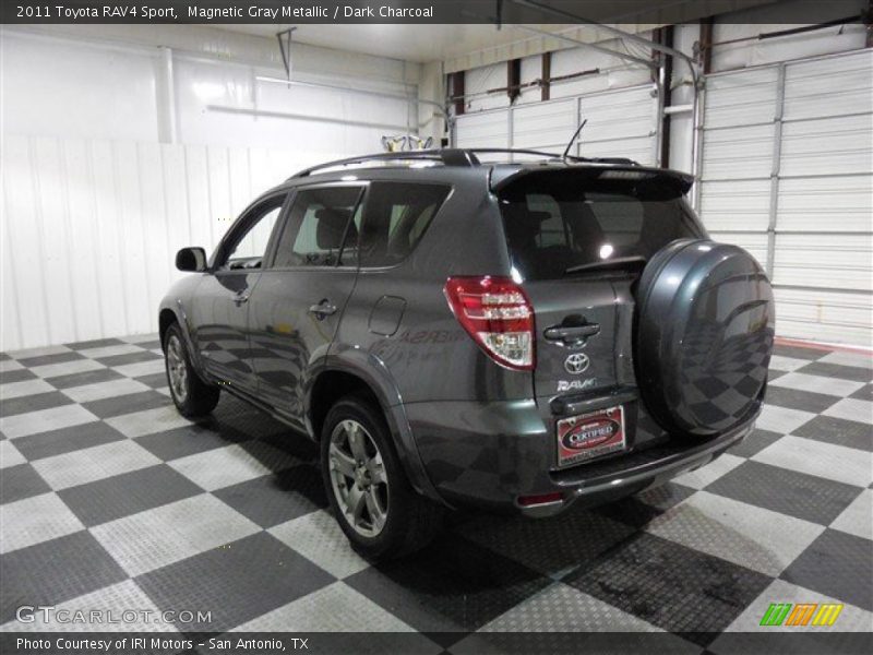 Magnetic Gray Metallic / Dark Charcoal 2011 Toyota RAV4 Sport